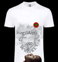 Cigars Women and Whiskey Tee - smoke and face graphic, ChapTR 50 x BLACKSTYLE DC collab