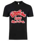 Blackstyle LBS Style Is Forever Tee - retro red script logo on black tee, BLACKSTYLE DC
