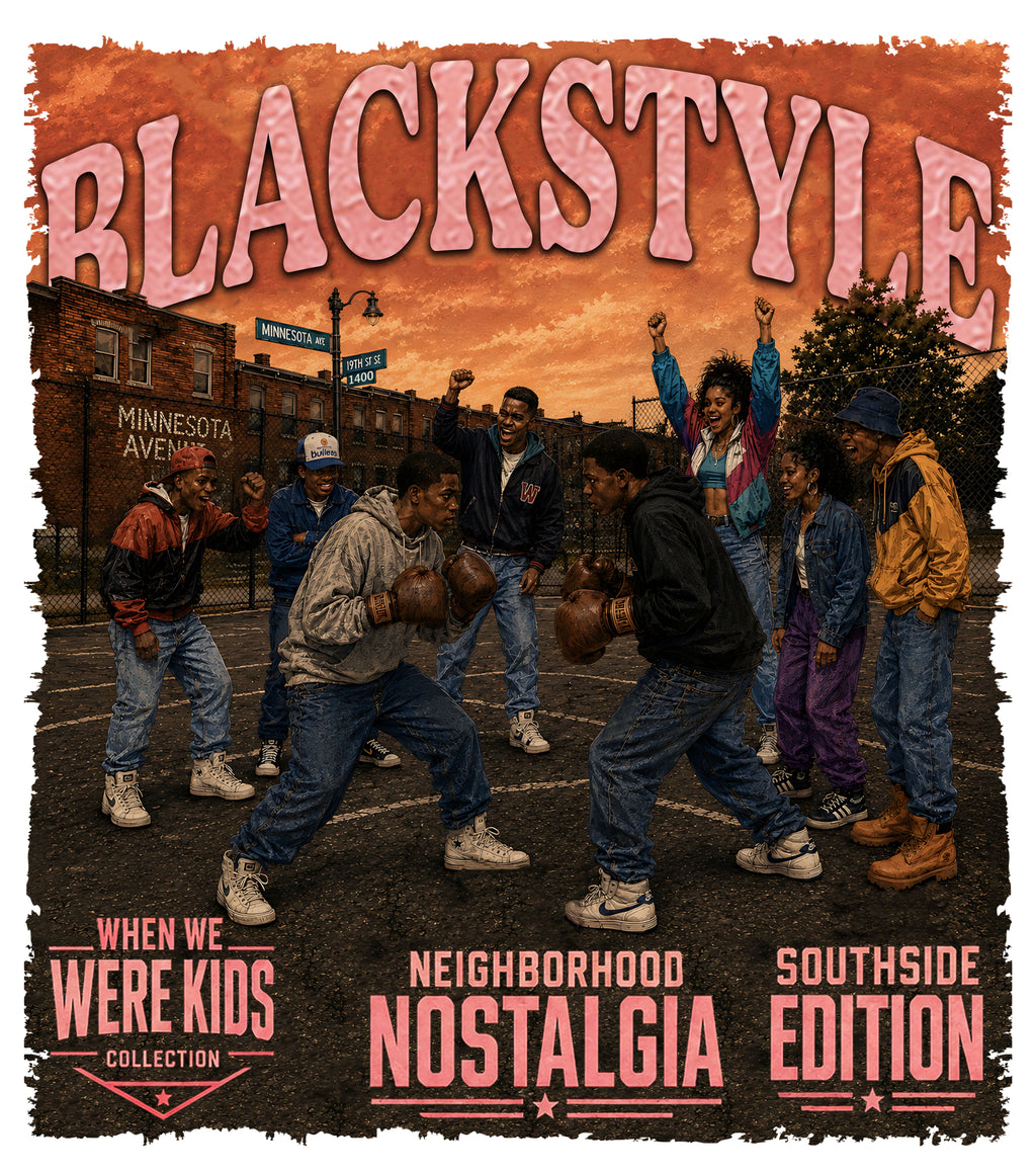Neighborhood Nostalgia Tee – Gladiator Edition