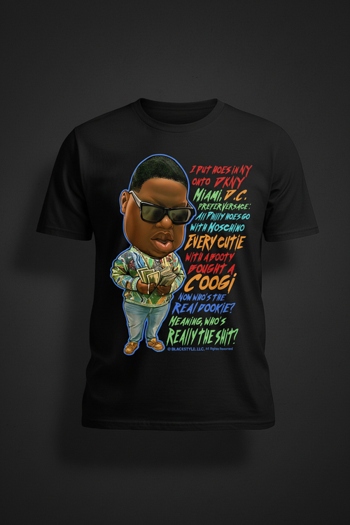 BLACKSTYLE DC Biggie T-Shirt Mockup