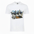 BLACKSTYLE DC No Place Like Home For the Natives Collection white tee with DC pigeons graphic