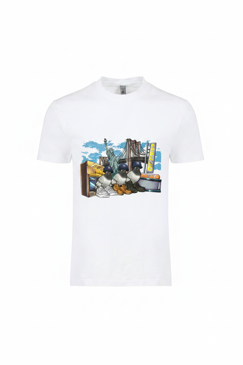Salute to them UPTOP Generals White T-Shirt Mockup